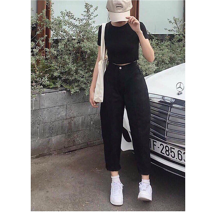 Quần baggy kaki trơn đủ màu