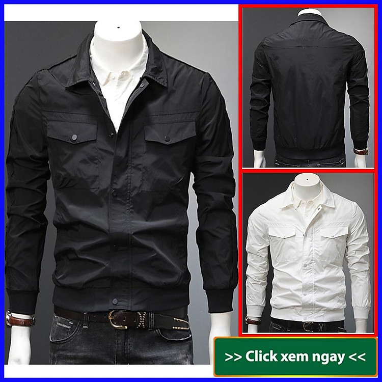 Áo Khoác nam, áo khoác 2 lớp gió nam dày dặn siêu xịn mịn chất liệu Micro Polyester, không thấm nước, không phai màu N6