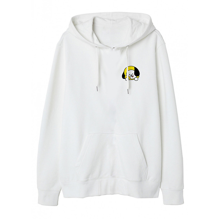 Áo Khoác Hoodie BTS Nữ Mẫu BT21 Chimmy