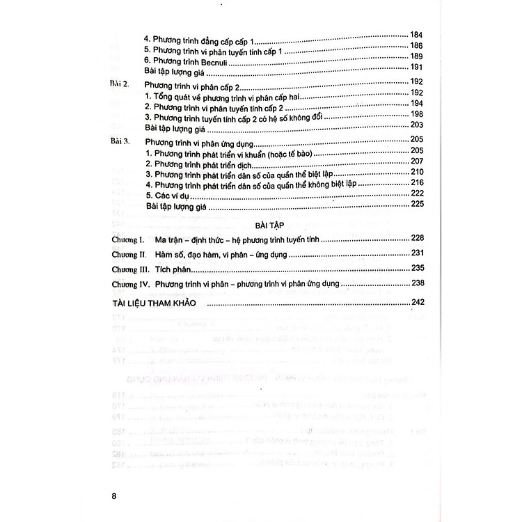 Toán Cao Cấp - Dùng Cho Đào Tạo Bác Sĩ Đa Khoa - Ảnh 7