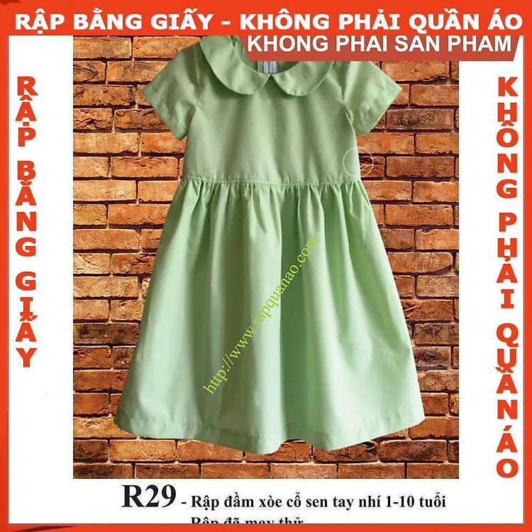 Rập giấy A0 mã R29 (2 chiếc) - Ảnh 2