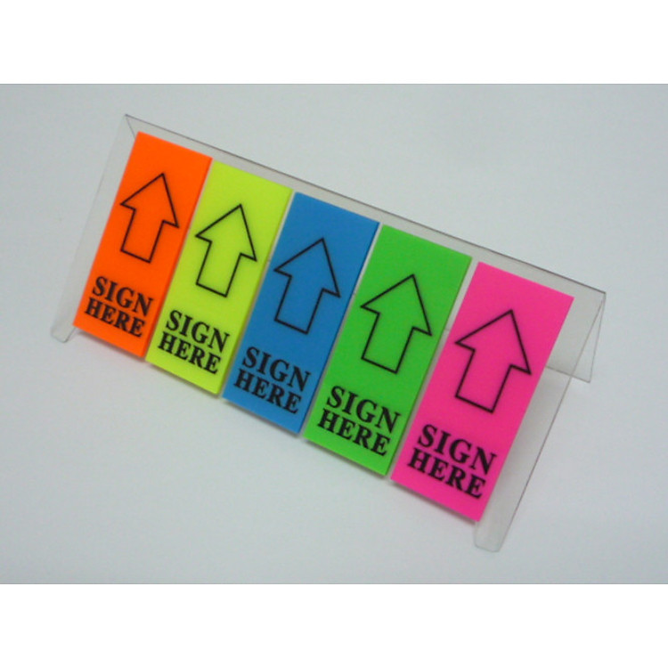 Giấy note 5 màu Sign Here 45668