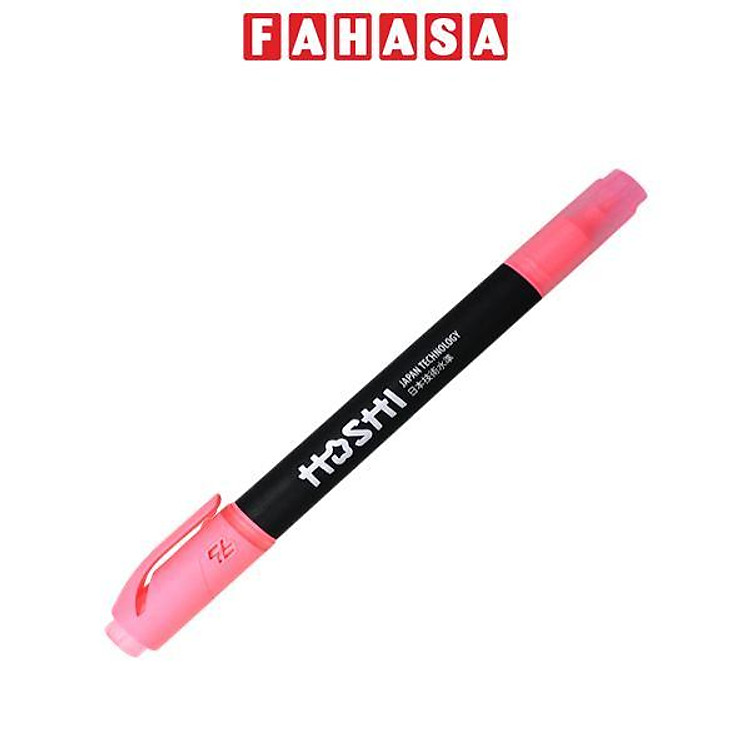 Bút Dạ Quang Hoshi 2 Đầu – Thiên Long HL-018/HS (Màu Hồng)