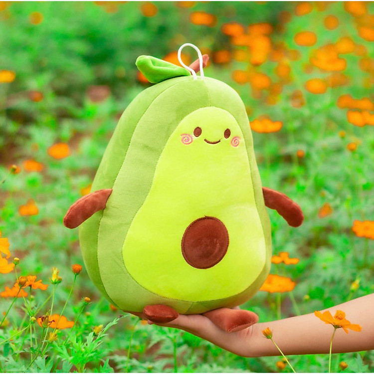 Gấu bông quả bơ 25cm cao cấp Chính hãng Ưu đãi - Hình ảnh 5