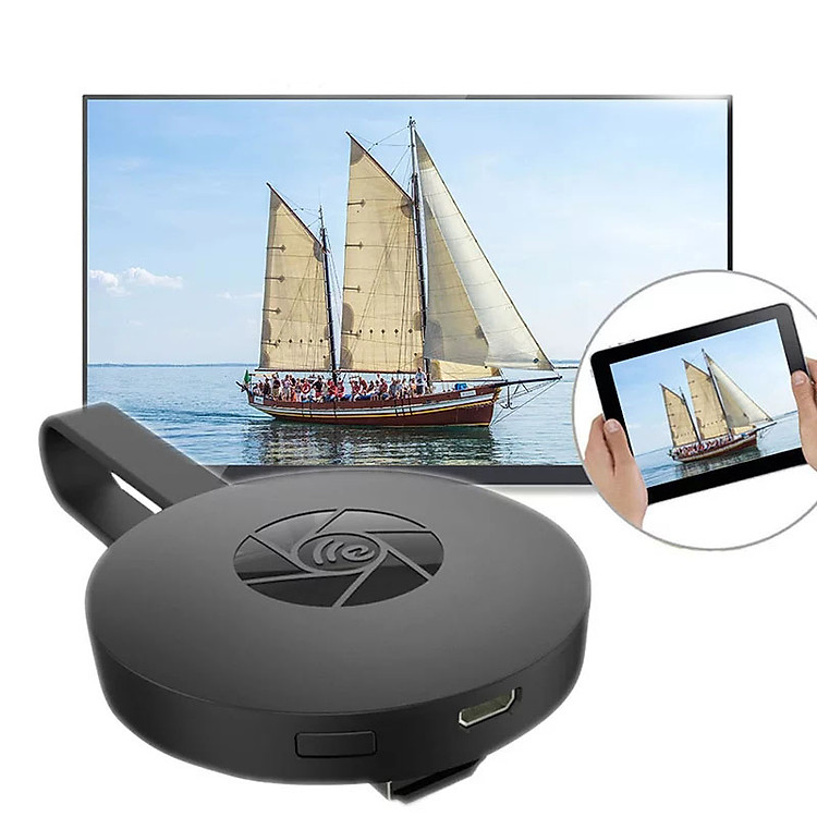 Thiết bị Stream không dây Chromecast Mirascreen G2 ( hàng nhập khẩu )
