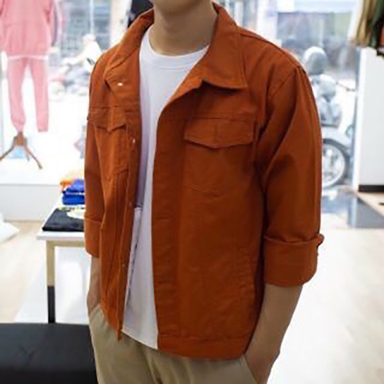 ÁO KHOÁC JEAN KAKI UNISEX CAO CẤP - NHIỀU MÀU