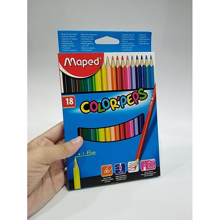 Chì Màu Maped 18 Màu - Ảnh 3