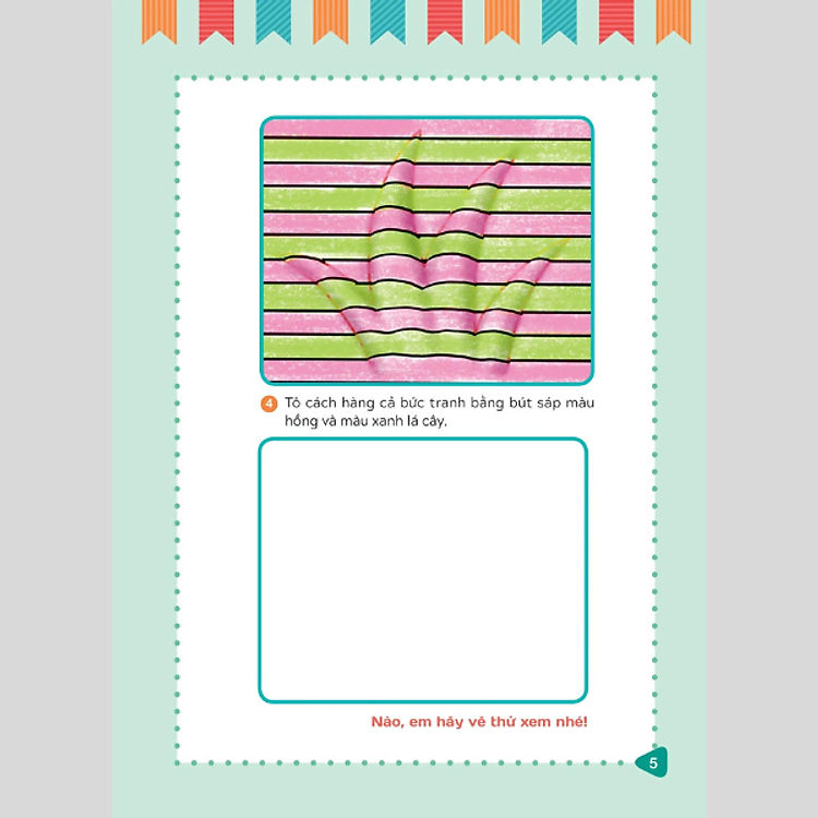 Tập Vẽ Tranh 3D - Khơi Nguồn Sáng Tạo - Cấp Độ 3 - Thực Vật - Ảnh 4