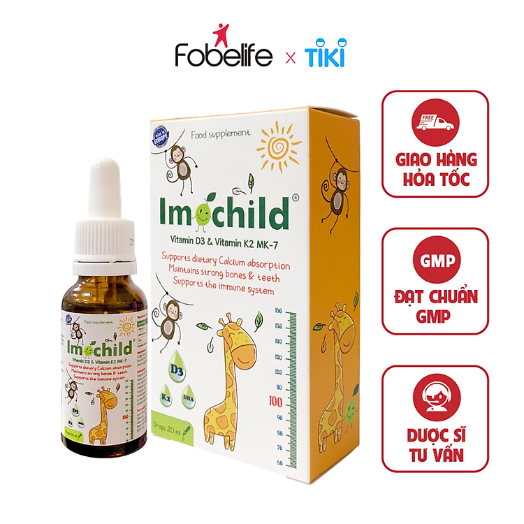 Mua Siro Vitamin D3K2 Imochild 20ml Tin cậy Ưu đãi - Hình ảnh 4