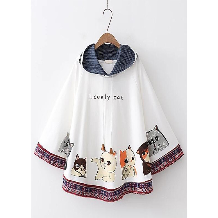 Áo khoác cánh dơi nữ thổ cẩm đẹp lung linh chất liệu nỉ ngoại chuẩn shop TEN30