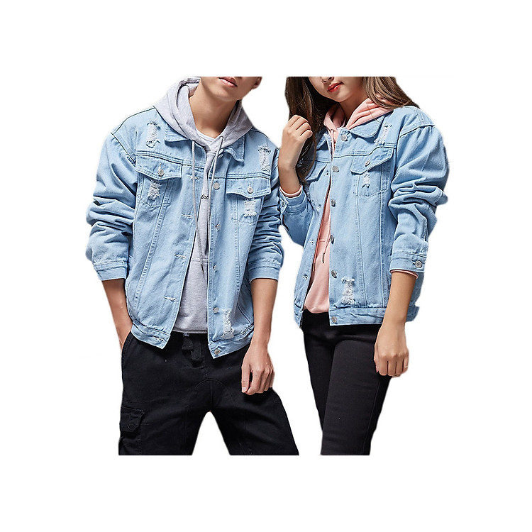 Set áo khoác jeans cặp đôi AKJN05