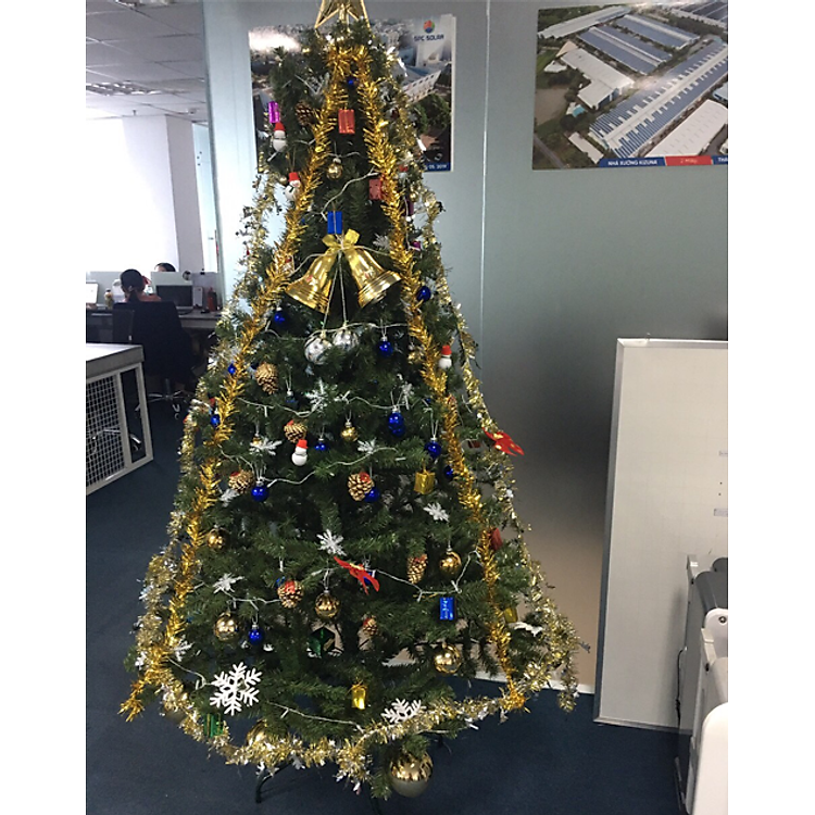 Cây thông Noel màu xanh cao 3m - Ảnh 2