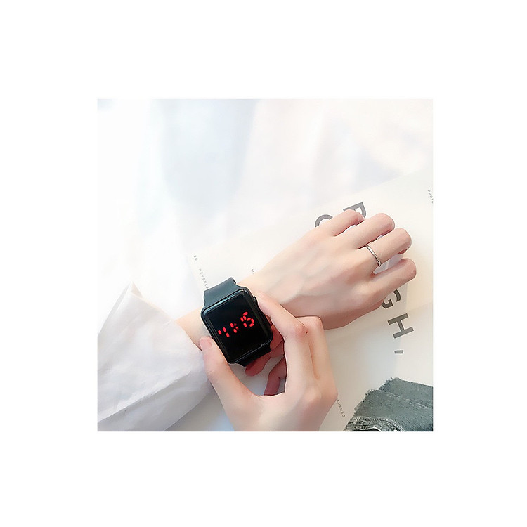 Đồng hồ thời trang nam nữ led phong cách Hàn Quốc năng động trẻ trung cá tính DH71