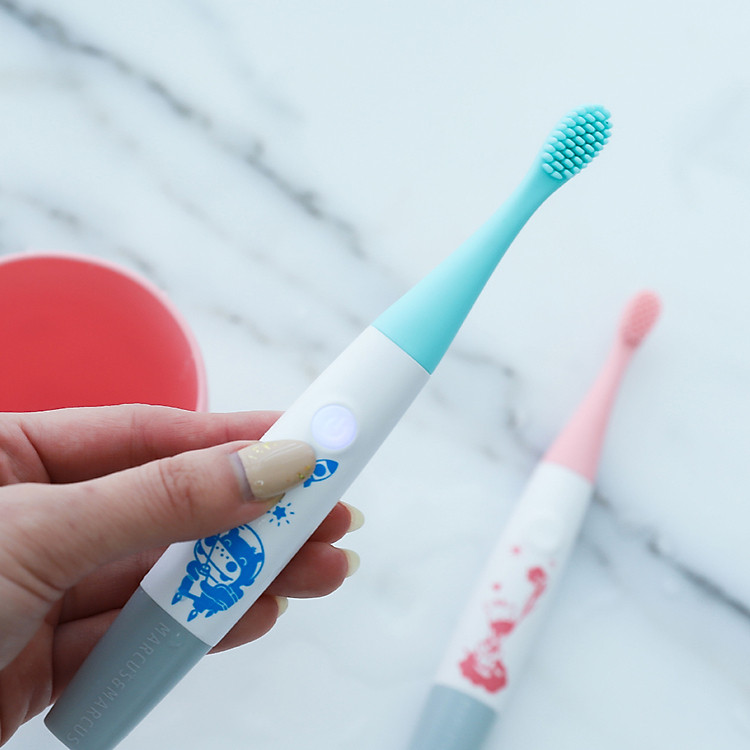 Bàn chải silicon chạy pin cho bé Chính hãng Ưu đãi - Hình ảnh 4