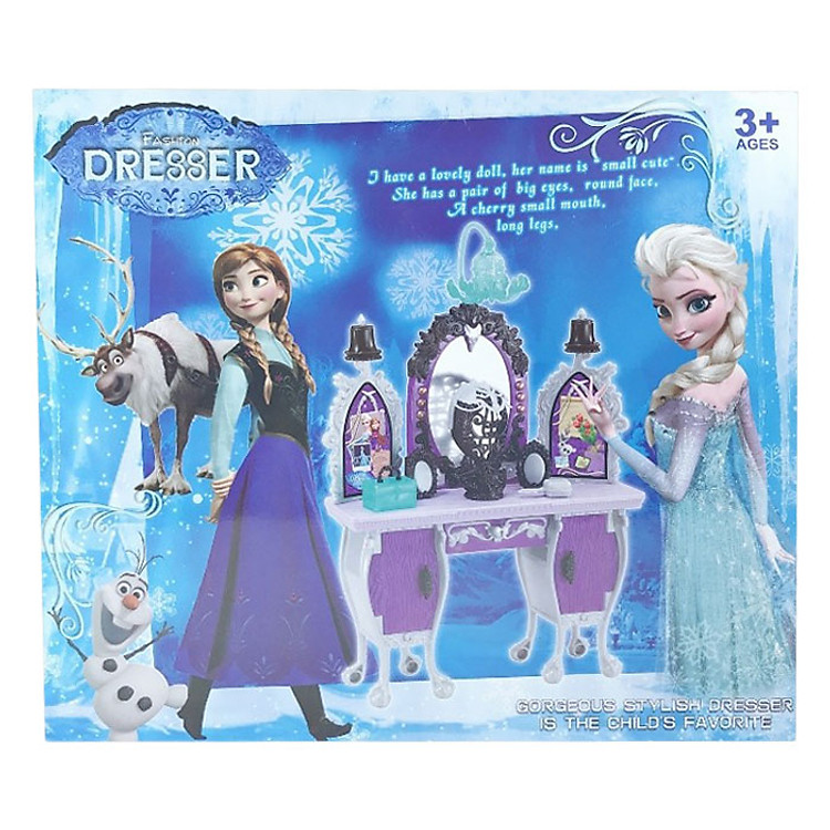 Búp Bê Frozen Và Bàn Trang Điểm KA571