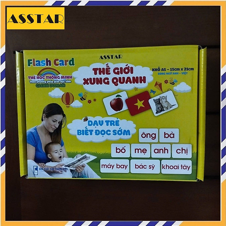 Thẻ Học Thông Minh Cho Bé (Bộ 100 thẻ flashcard)