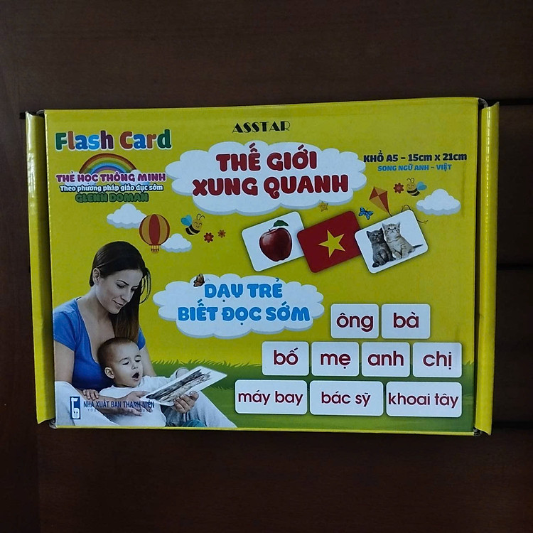 Thẻ Học Thông Minh Cho Bé (Bộ 100 thẻ flashcard) - Ảnh 6