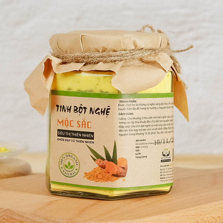 Đặc Sản Bắn Kạn -Tinh bột nghệ Mộc Sắc cao cấp - OCOP 4 SAO