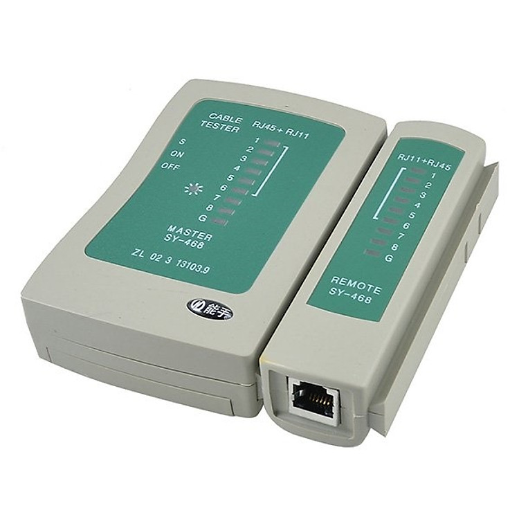 Hộp Test cáp mạng + Pin
