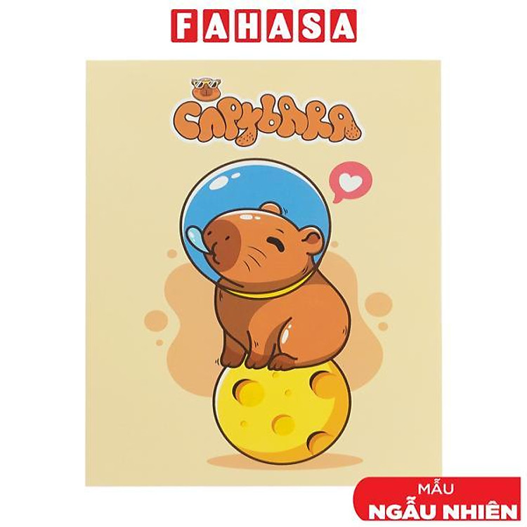 Tập Học Sinh The Chill Capybara (4 ô ly, 96 trang, 120gsm)