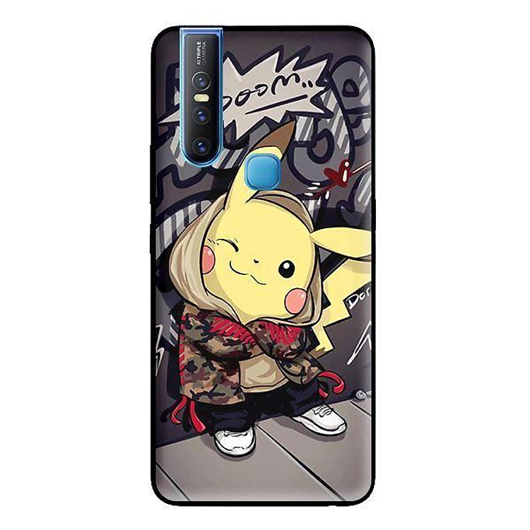 Ốp lưng cho Vivo V15 Pikachu - Hàng chính hãng