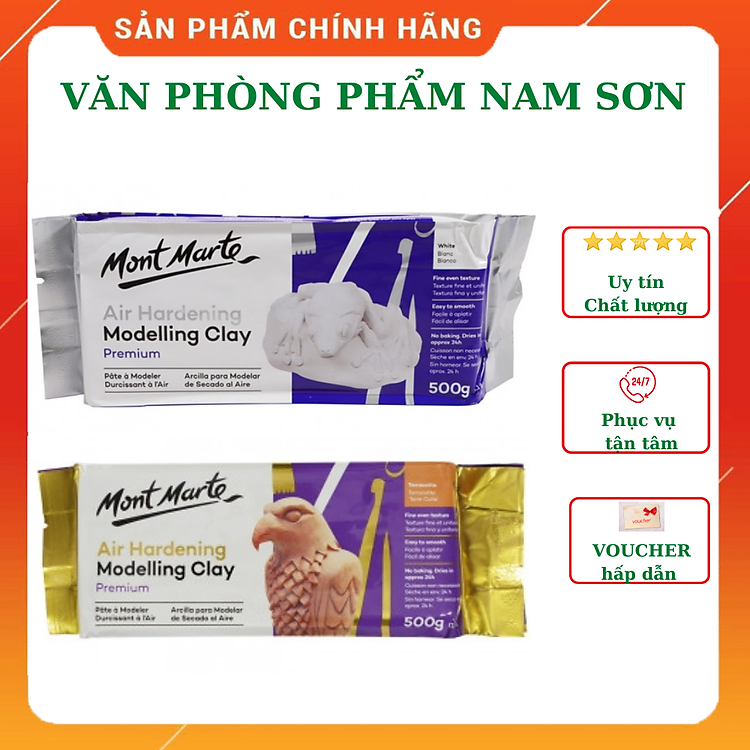 Đất Sét Điêu Khắc Mont Marte (500gr)