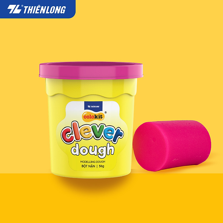 Bột Nặn Clever Dough Thiên Long MD-C008 – Hồng