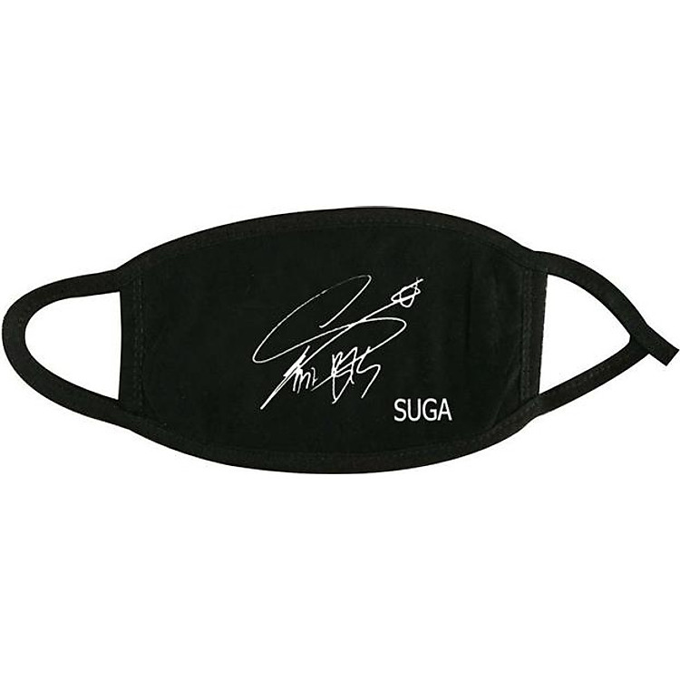 Khẩu trang có chữ ký của SUGA BTS IDOL