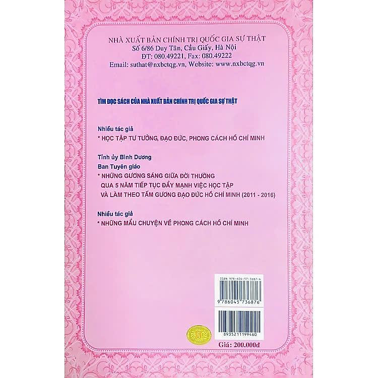 Những Tấm Gương Bình Dị Mà Cao Quý Trong Học Tập Và Làm Theo Tấm Gương Đạo Đức Hồ Chí Minh - Ảnh 2