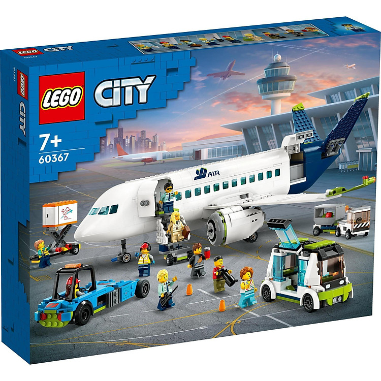 Mua LEGO City 60367 Máy bay chở hành khách Chính hãng Ưu đãi - Hình ảnh 2