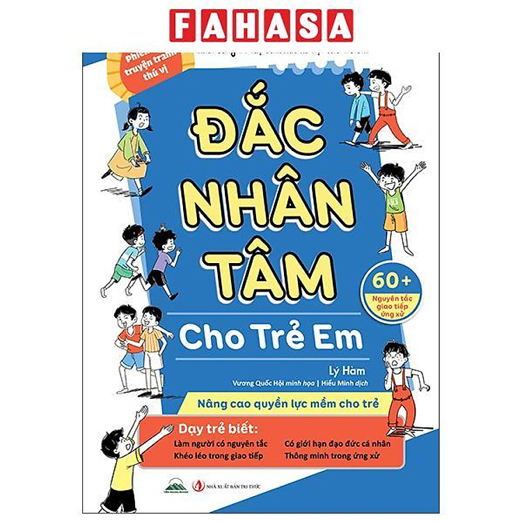 Sách - Đắc Nhân Tâm Cho Trẻ Em - Phiên Bản Truyện Tranh Thú Vị