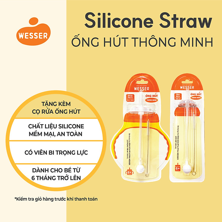 Mua Ống hút thông minh Wesser - Cổ hẹp Tiết kiệm - Hình ảnh 5