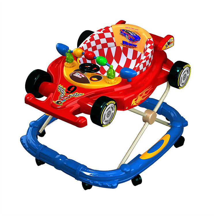 Xe Tập Đi Nhựa Chợ Lớn L4 Xe đua F1 (Có nhạc) - Dành Cho Bé Từ 6 - 12 Tháng - M1631B-XTĐ - Giao màu ngẫu nhiên