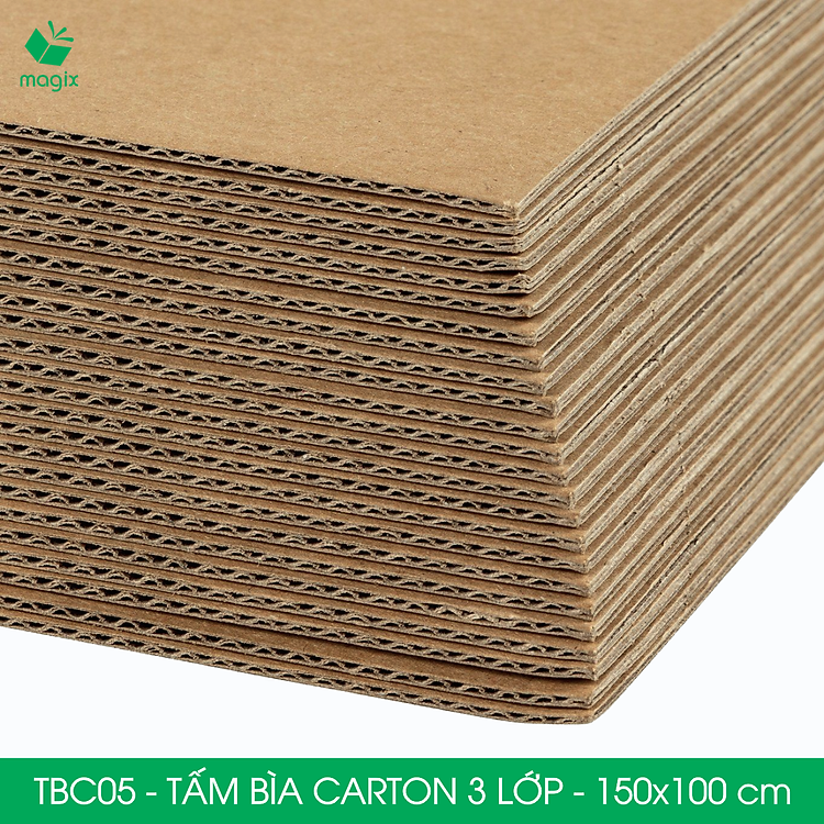 Bìa Carton 3 Lớp TBC05 (150x100 cm - 5 tấm) - Ảnh 3
