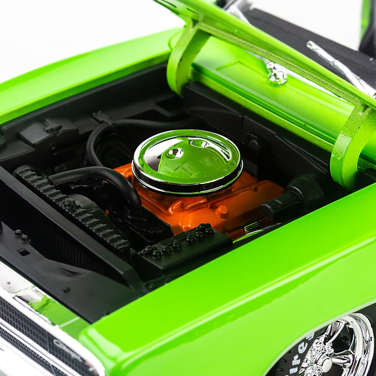 Mô hình xe Dodge Charger R/T 1969 Chính hãng Tiết kiệm - Hình ảnh 5