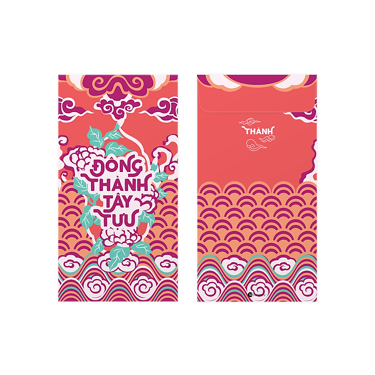 Bao lì xì 9x17 cm CÁT NIÊN MỸ Ý (set 5 bao) - Ảnh 3