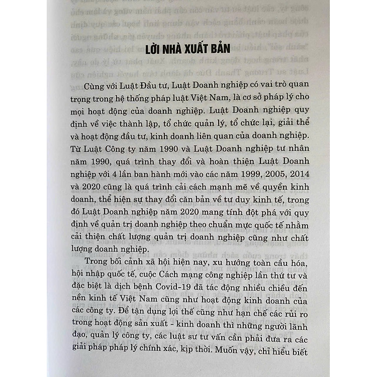 Kinh Doanh Sành Luật (Ứng dụng luật danh nghiệp luật 2020 sửa đổi, bổ sung 2022 và quy định liên quan) - Ảnh 2