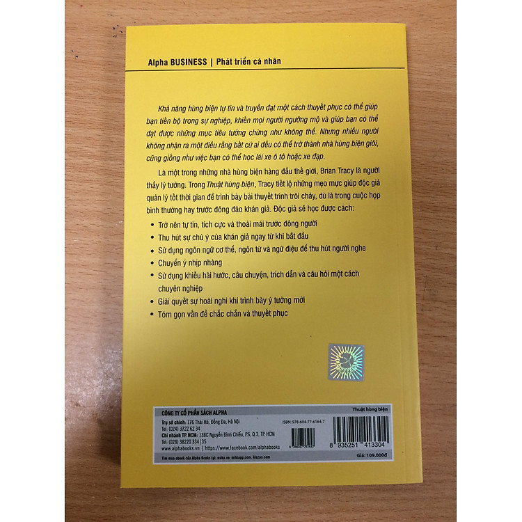 Thuật Hùng Biện (Tái Bản 2019) - Ảnh 3