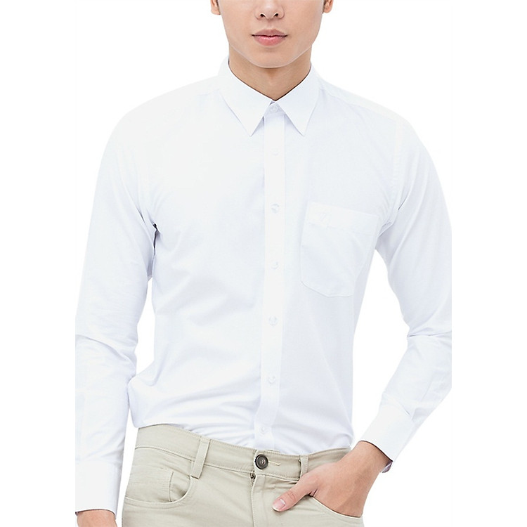Áo Sơ Mi Nam Vải Lụa Cao Cấp Body Hàn Quốc