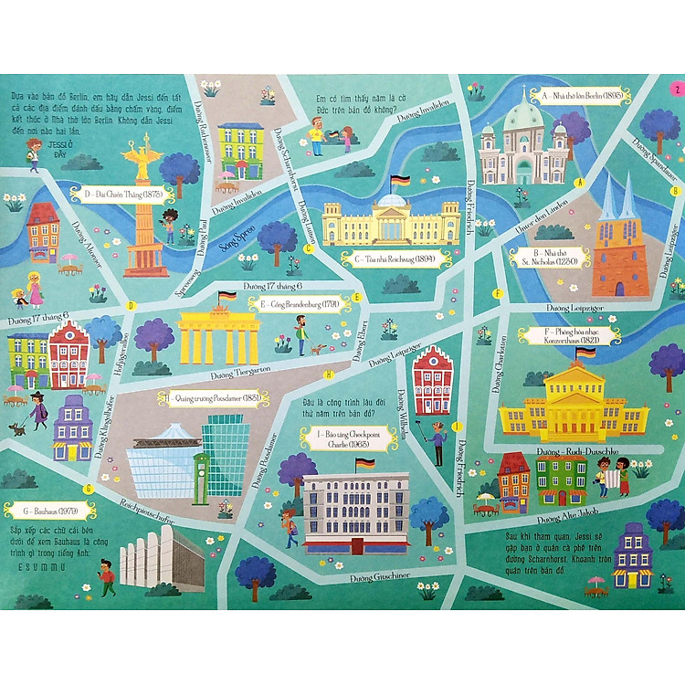 Cuốn S&aacute;ch Khổng Lồ Về Tr&ograve; Chơi Tư Duy - Maps Activity Pad (T&aacute;i Bản 2023) - Ảnh 2