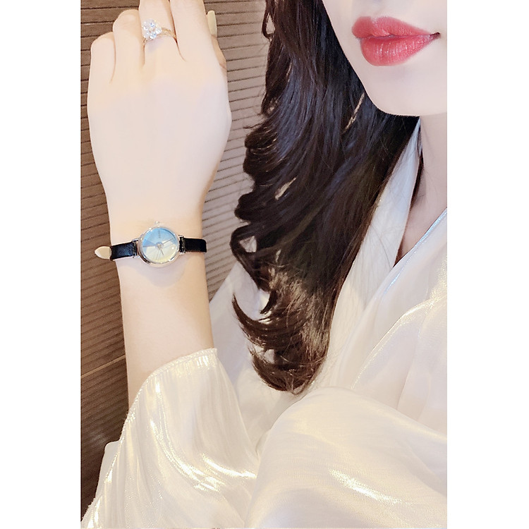 Đồng Hồ Nữ Julius Hàn Quốc JA-979 Dây Da