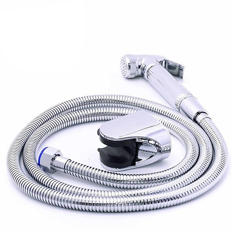 Bộ vòi xịt vệ sinh bằng Đồng, Eurolife EL-X02 (Trắng bạc)