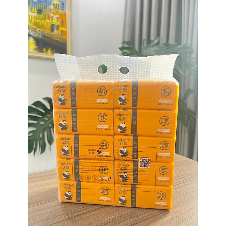 Combo 10 bịch giấy ăn Labubu loại 1 - 300 tờ - 4 lớp / 1 gói siêu mềm mại siêu dai , thiết kế nhỏ gọn , có thể mang theo an toàn và tiện lợi