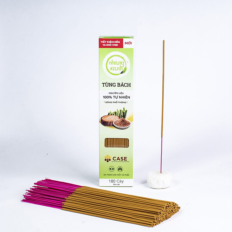 Nhang Xanh Tùng Bách - Hương thơm tùng bách tự nhiên - Nhang Thiền
