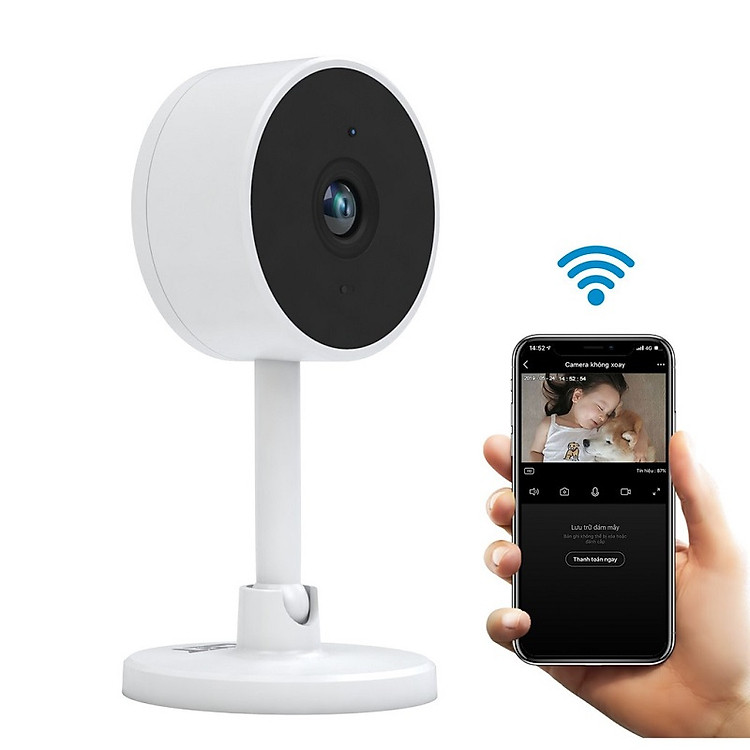 Camera IP QCT Mini 1080P QCTR001 Quốc tế - Hàng Nhập Khẩu