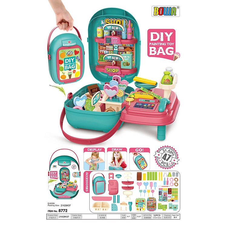 Đồ Chơi 3 Tuổi BOWA 8772 Chính Hãng Chính hãng Giá tốt - Hình ảnh 5