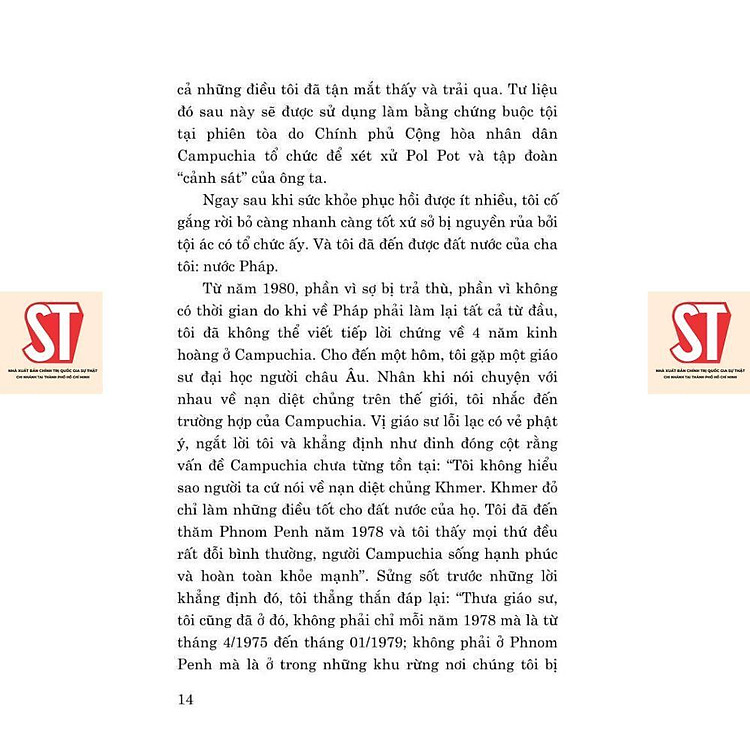 Thoát Khỏi Địa Ngục Khmer Đỏ - Hồi Ký Của Một Người Còn Sống - Ảnh 5