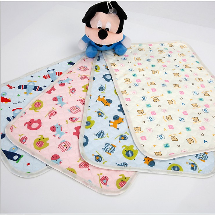 2 Tấm lót chống thấm cho bé size nhỏ (30x40cm)