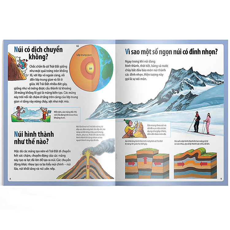 Em Muốn Biết Vì Sao Đỉnh Núi Có Tuyết Phủ Và Những Câu Hỏi Khác Về Đồi Núi - Ảnh 4