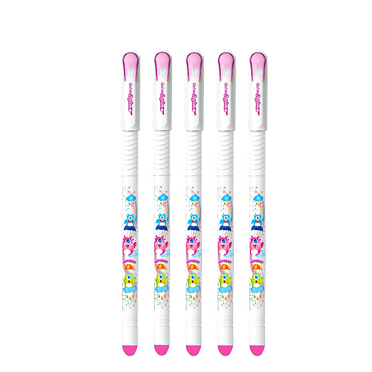 Bộ Bút Gel Xóa Được Thiên Long TP-GELE002 (5 cây)